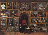 archduke leopold wilhelm of austria in his gallery